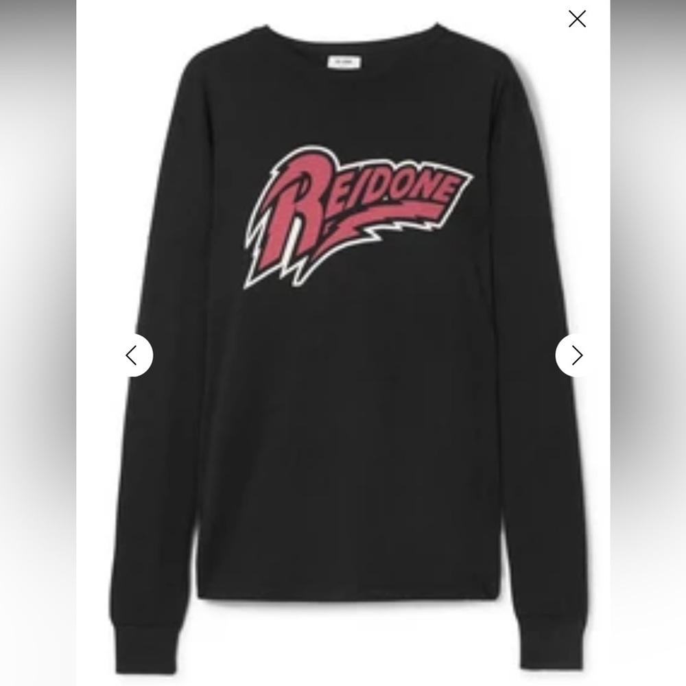 RE/DONE Stardust printed cotton jersey t-shirt - size XS